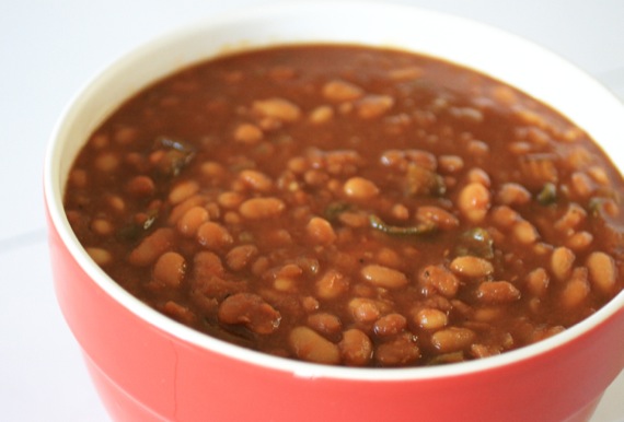 Crockpot Brown Sugar Baked Beans